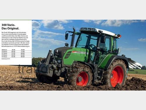 Fendt 313 Vario SCR scheda tecnica 