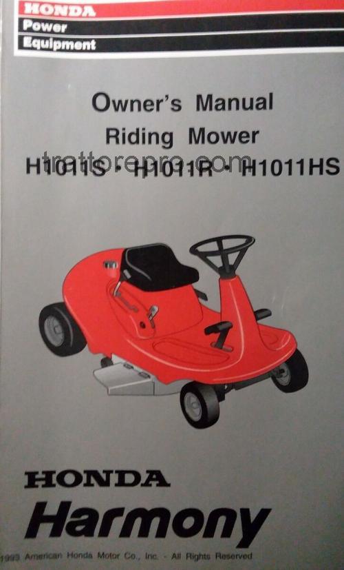 Honda H1011S recensioni e scheda tecnica