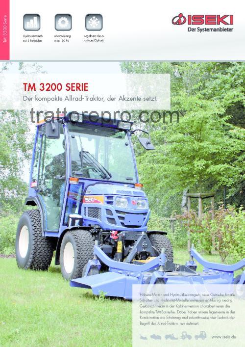 Iseki TM3200 scheda tecnica e recensioni