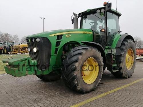 John Deere 8530 recensioni e scheda tecnica