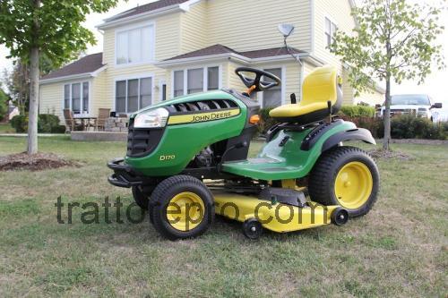 John Deere D170 recensioni e scheda tecnica